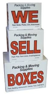 We sell boxes and rent bins
