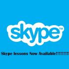 Skype lessons are Now AVAILABLE!