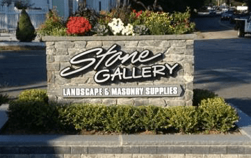 New Stone Gallery sign along Winchester Street & C