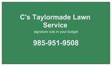 C's Taylormade Lawn Service