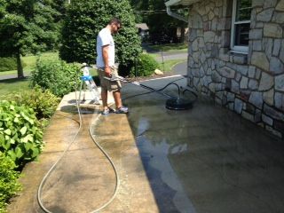 Concrete, brick, decorative pavers, sidewalks, por