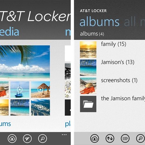 AT&T Locker | Window Phone 8 | Cloud storage appli