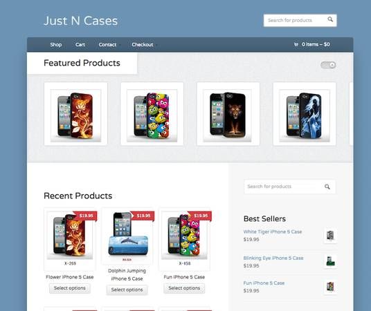 e-Commerce WordPress Website