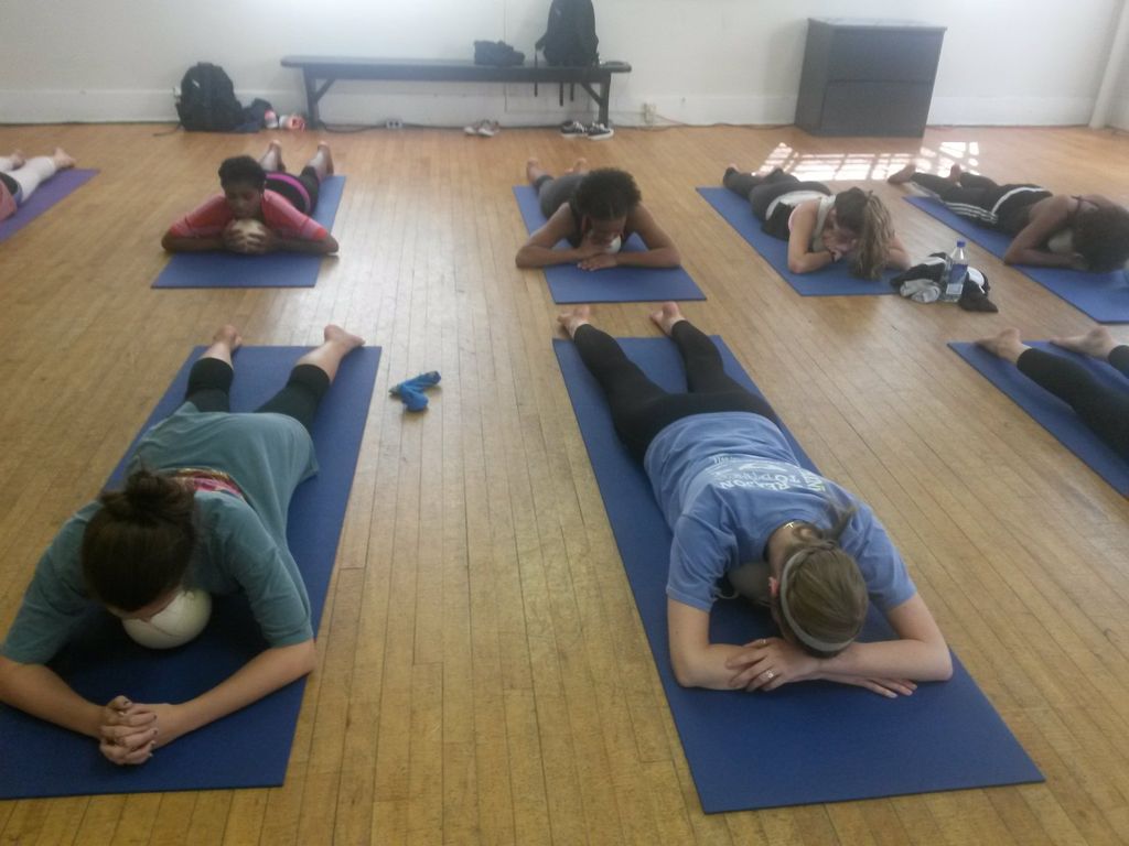 University of Ga. Dance Dept. - Yamuna® Body Rolli