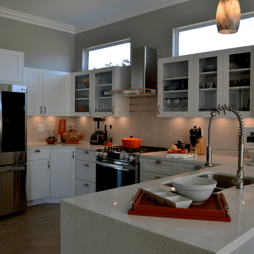 This kitchen is a great example of how effective w