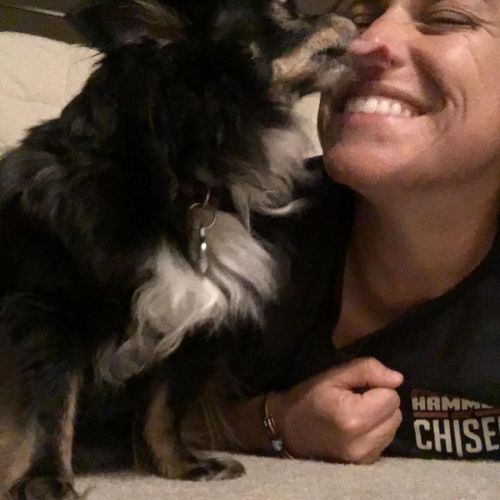 Life is better with puppy kisses!