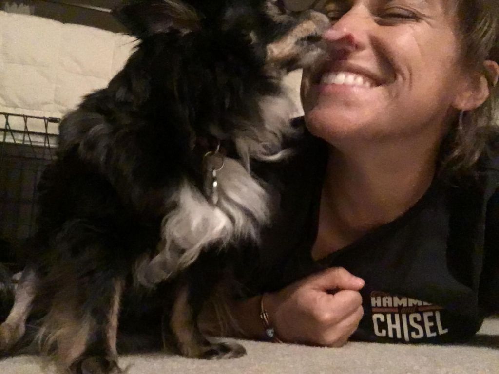Life is better with puppy kisses!