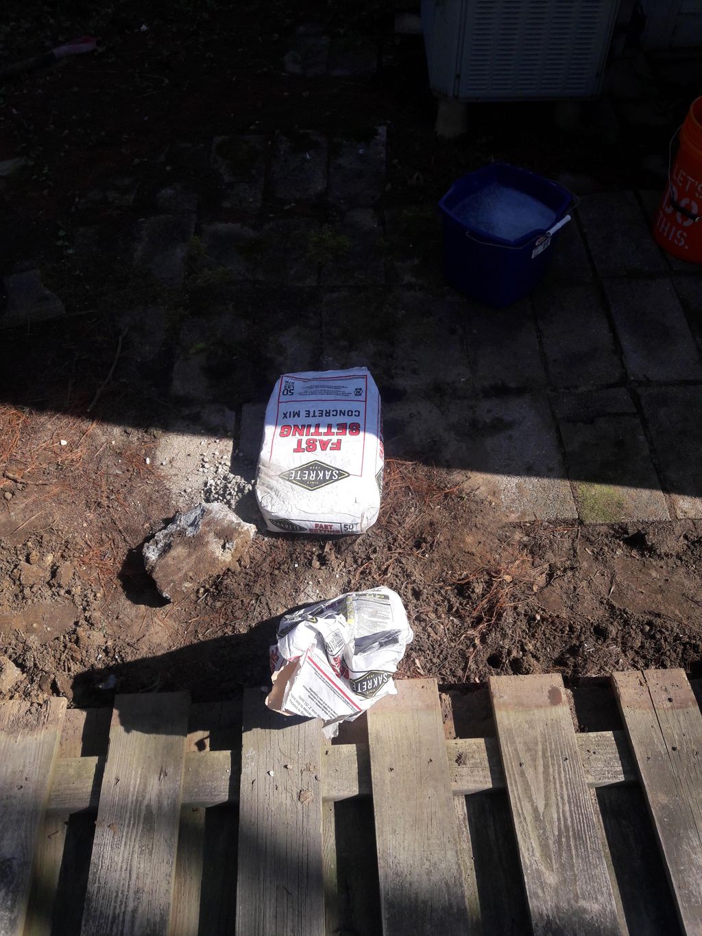 Nor' Easter Quinn ......Knocked over fence.i