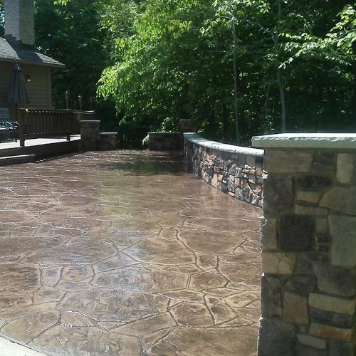 Masonry services, retaining walls, design and buil