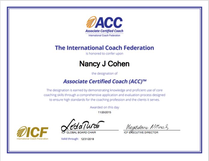 Being a member of the International Coach Federati