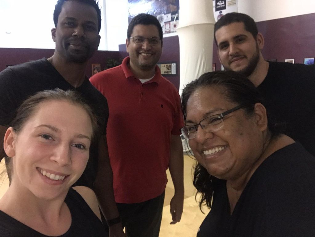 Fun salsa class!