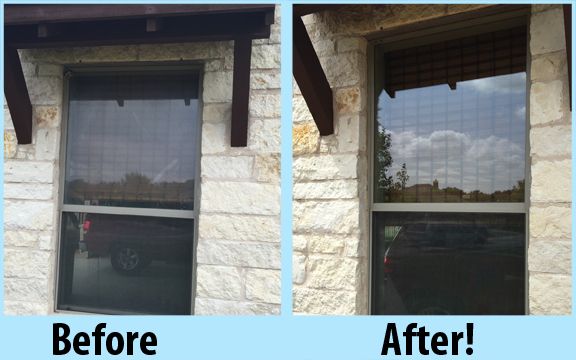 This window and the entire home hadn't been washed