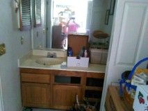 Bathroom after