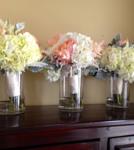 Bouquets for seabrook wedding