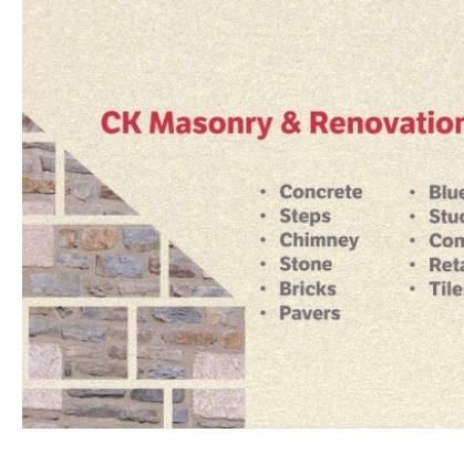 CK Masonry & Renovation LLC