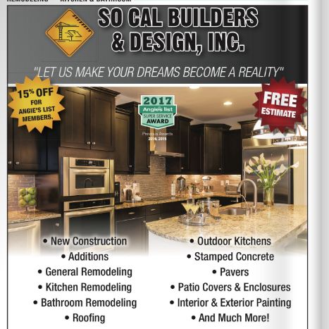 So Cal Builders & Design Inc