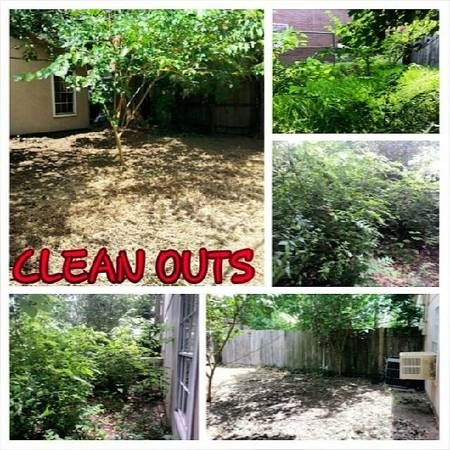 Clean outs are one of our specialties!