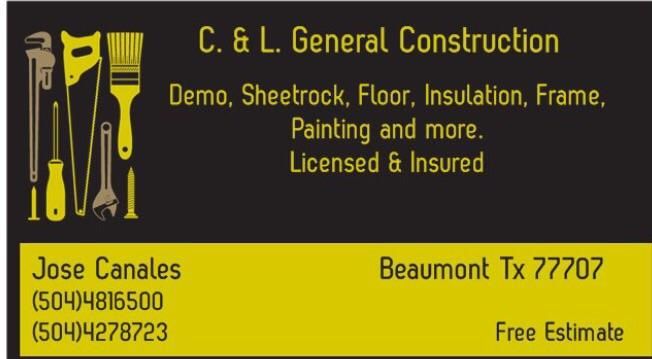 C.&L  General Construction