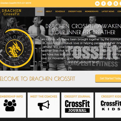 Drachen Crossfit - Crosffit | RC Creative - Websit