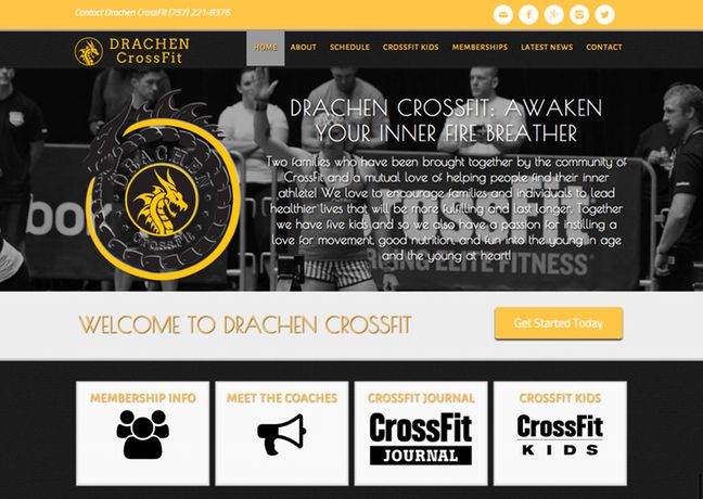 Drachen Crossfit - Crosffit | RC Creative - Websit