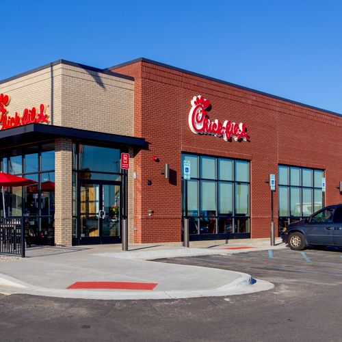 Grand Opening of Chick-Fil-A at the corner of E. B