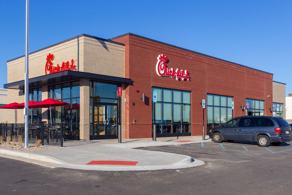 Grand Opening of Chick-Fil-A at the corner of E. B