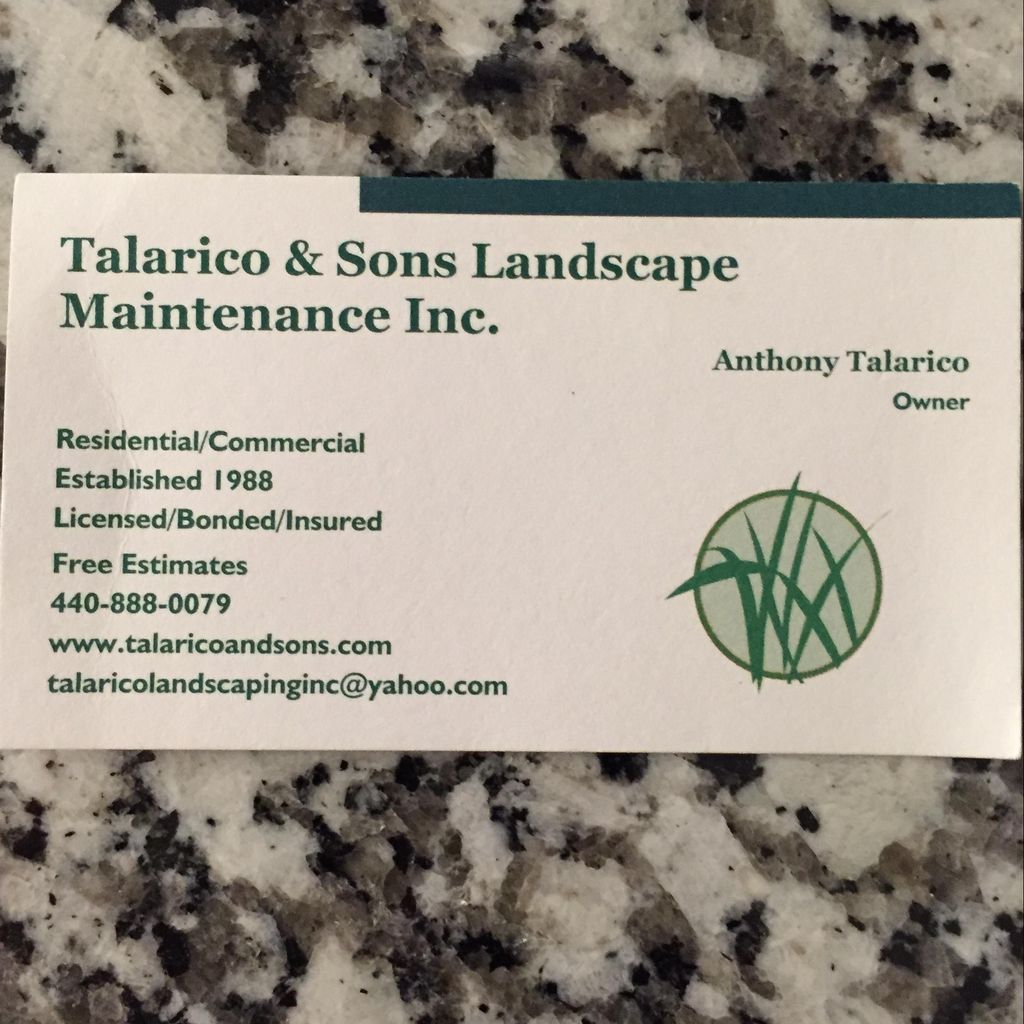 Talarico & Sons Landscape Maintenance Inc.