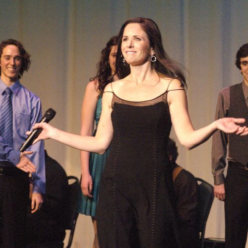 Performing with students in California