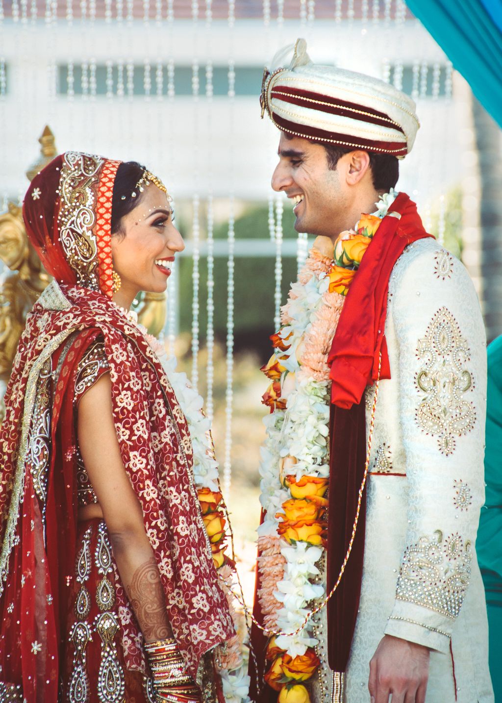 That Newlywed smile. :)