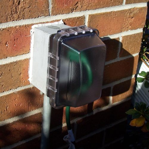 Outdoor Outlet Installation