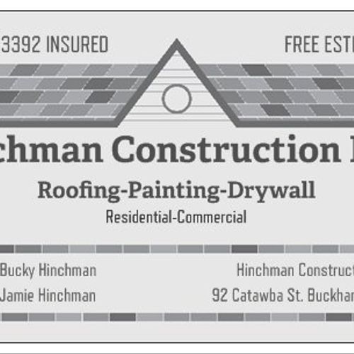 Roofing Drywall Painting