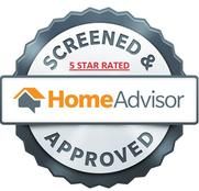 5 Star Rated on Home Advisor