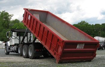 We rent rolloff dumpsters. Our dumpsters fit in a 