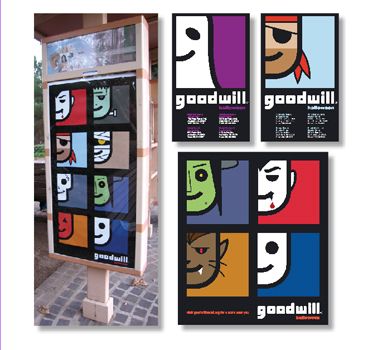 HALLOWEEN ADS FOR GOODWILL INDUSTRIES
Produced fin