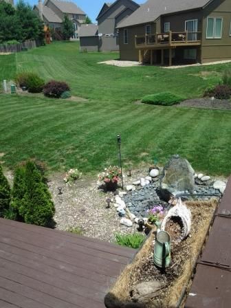 New lawn in Kansas City.