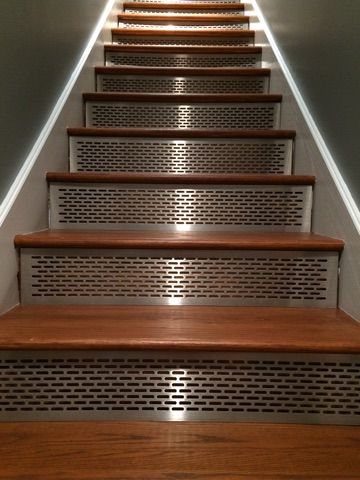 Perforated Stair Risers