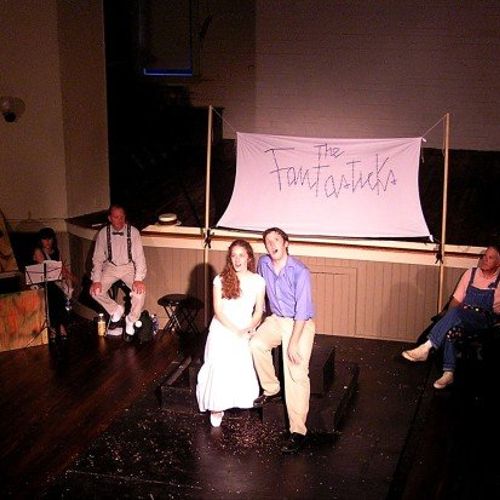 Singing the role of Luisa in The Fantasticks