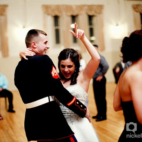 Michael & Eve: Tearing up the dance floor all nigh