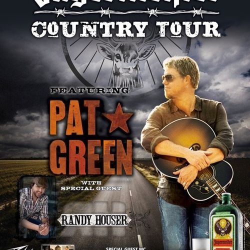 Jagermeister Country Tour with Pat Green - designe