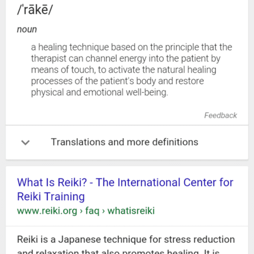What Reiki is 