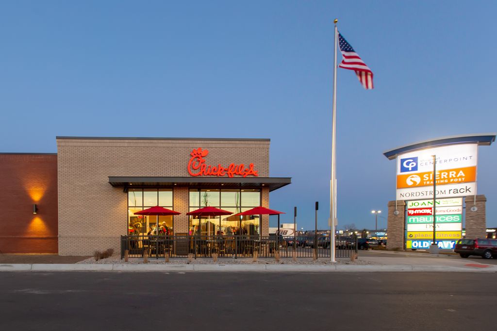 Grand Opening of Chick-Fil-A at the corner of E. B
