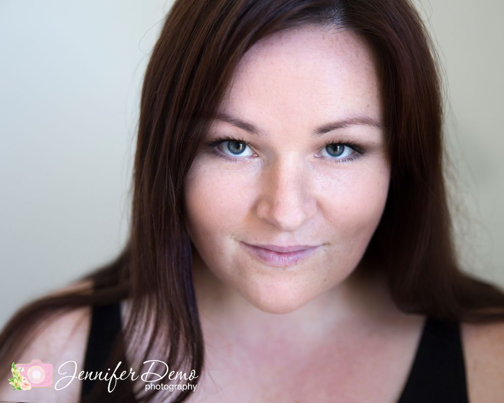 Me :) A self portrait using natural light in my ho