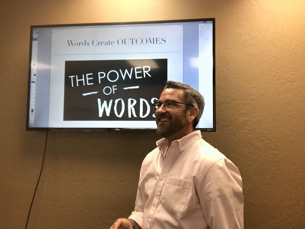 Professional Development - Words Create Outcomes P