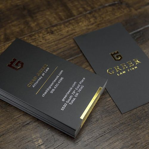 Greer Law Firm Logo/Business Cards