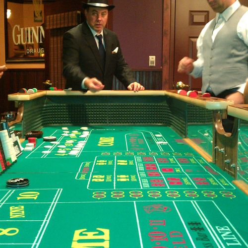 Large Craps table