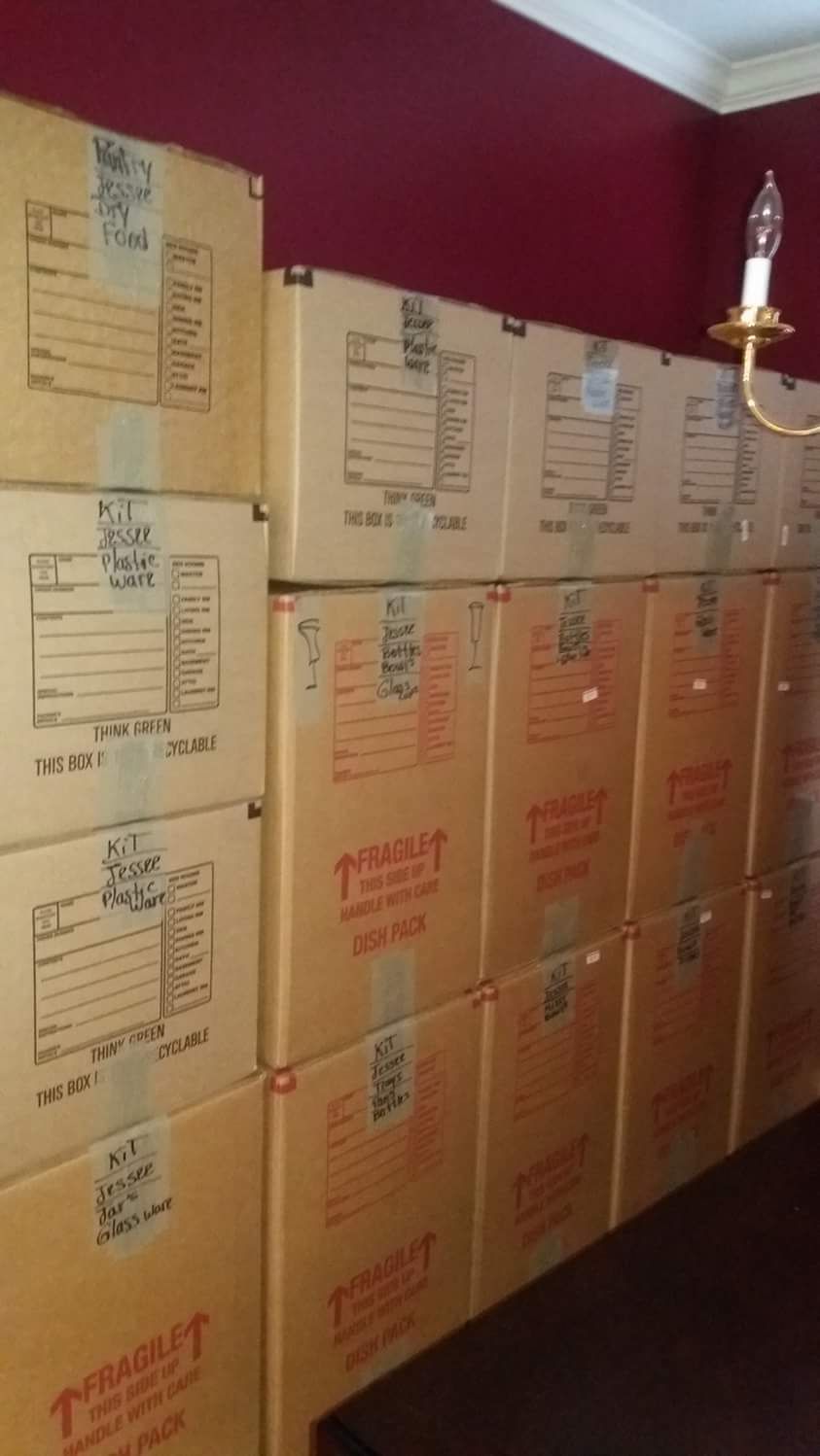 Packed and now let's get ready to load.