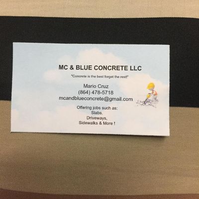 Avatar for MC & BLUE CONCRETE  LLC