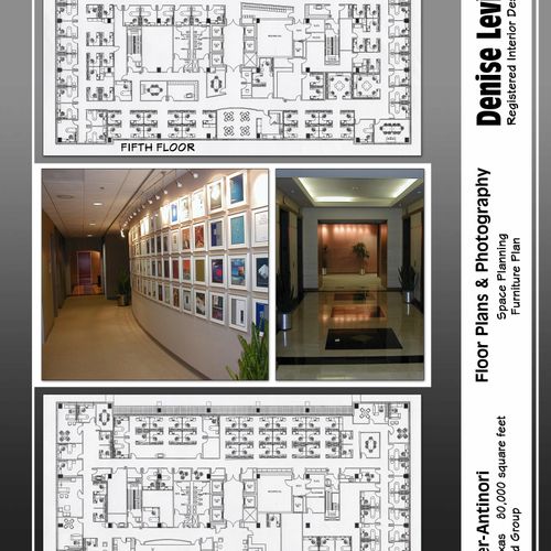 Commercial Interior Space Plan and More