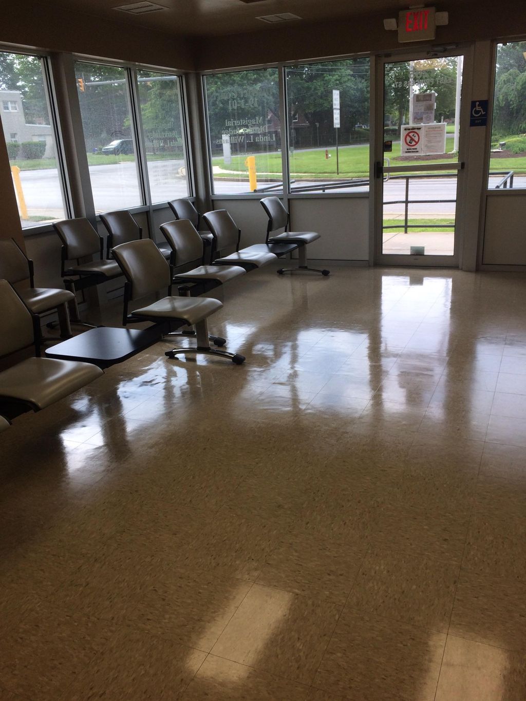 We love to make floors shine! 
Commercial Tile & C
