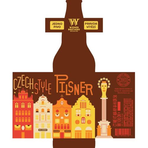 Bottle design for Widmer Brothers Brewing